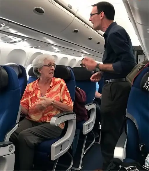 Business Class Passengers Mock Poor Old Lady, at the End of the Flight Pilot Addresses Her – Story of the Day