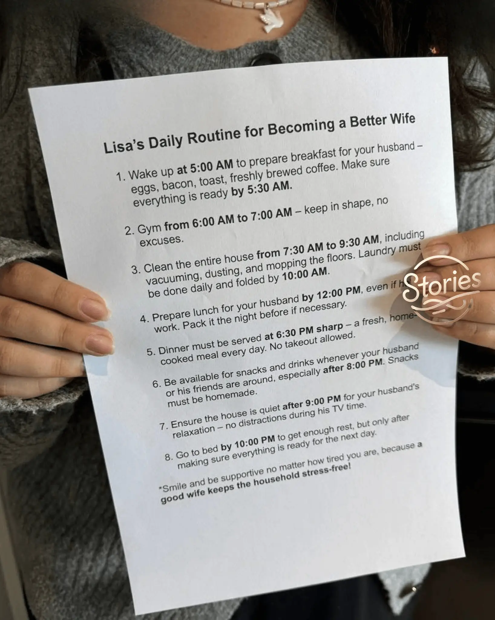 My Husband Created a New Schedule for Me to 'Become a Better Wife' — I Taught Him a Good Lesson in Response
