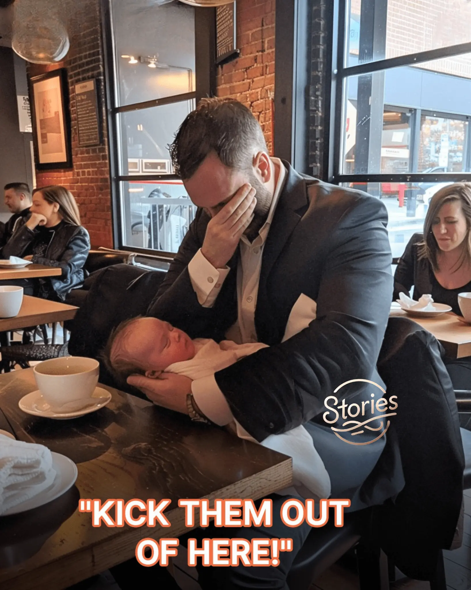 Girl Urges to Kick Single Dad with Crying Baby Out of Cafe, They Meet Again at a Job Interview – Story of the Day