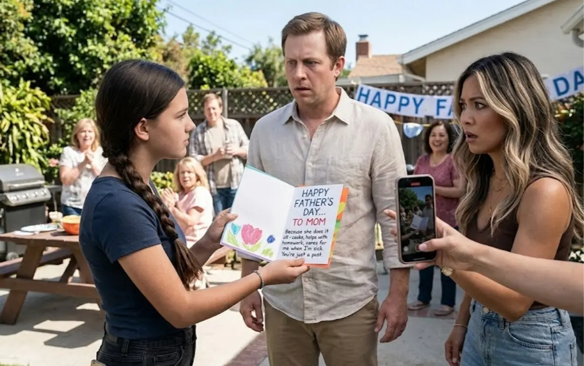 My Ex Tried to Play the Perfect Dad on Father’s Day — Until Our Daughter Spoke Up