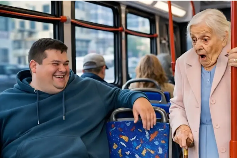 The bus grew quieter. People started turning around.