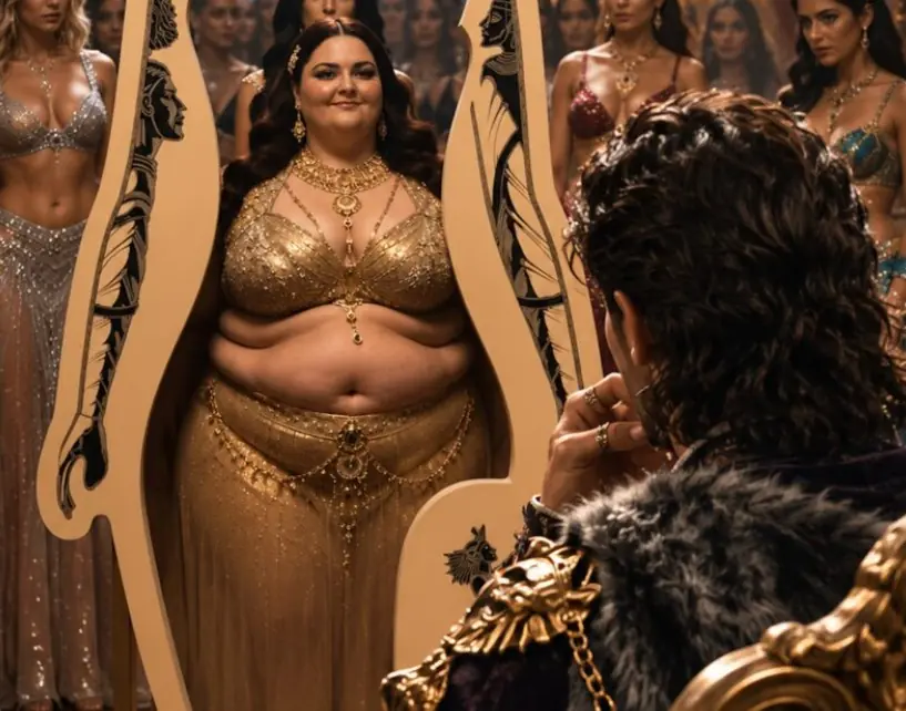 The prince spent three years searching for the perfect bride and made every young woman pass through a mysterious frame.