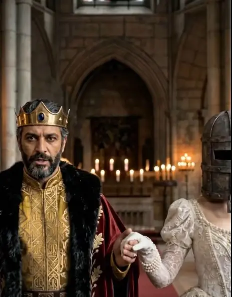 The King Forced His Daughter to Wear an Iron Helmet That Concealed Her Face From the Age of Six, Allowing It to Be Removed Only on Her Wedding Day.