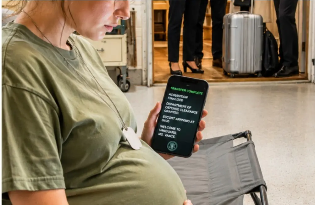 Hours after my husband’s funeral, Mom pointed at my 8-month pregnant belly