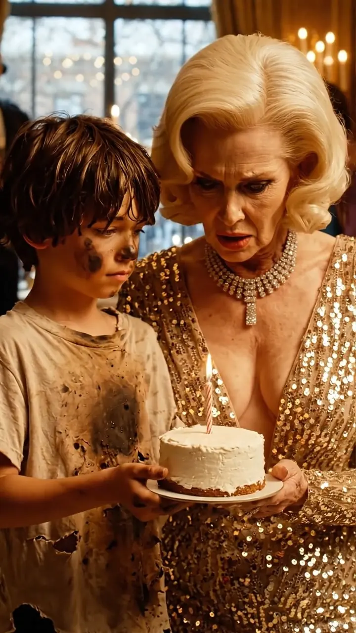 The Poor Boy With the One-Candle Cake Stopped a Millionaire's Birthday Party