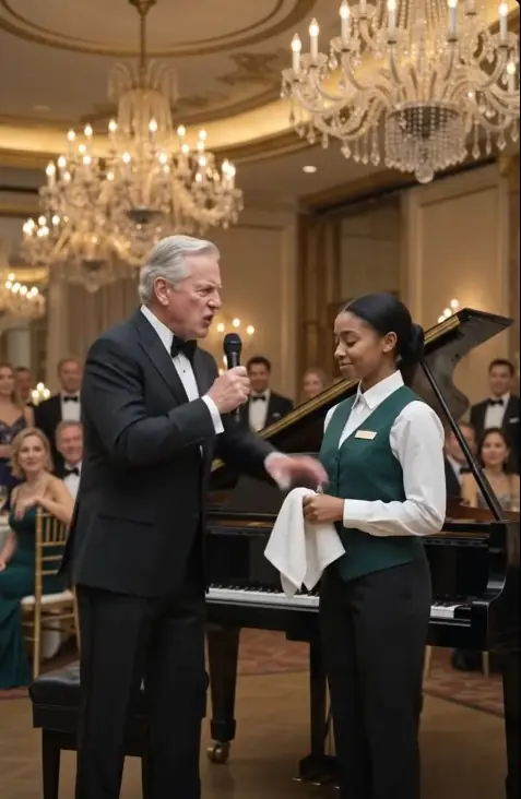 Billionaire Forced a Black Waitress to Play Piano at Gala to Mock Her — She Stunned Everyone