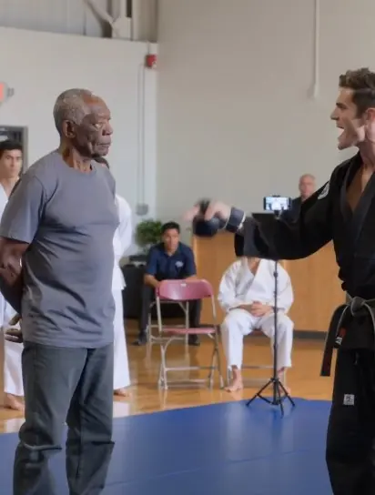 Bully Mocked a Man as "Too Old to Fight" — Moments Later, He Regretted His Words