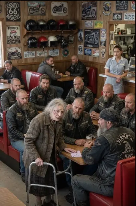 84-Year-Old Woman Hands Bikers a Letter — “Read It After I’m Gone”