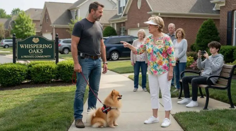 The HOA President Tried to Seize a Veteran’s Service Dog — Then the Federal Investigators Arrived