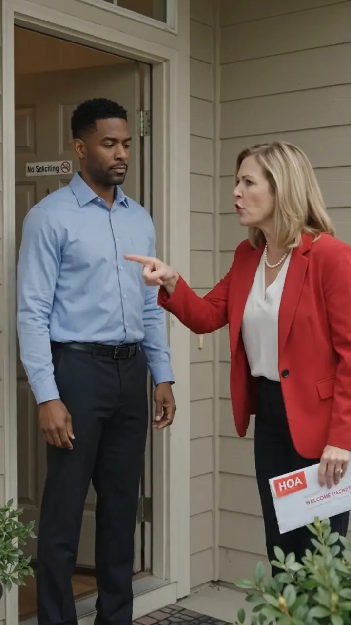 HOA Karen told The Cop To Ar-rest Me For Not Letting Her Inside My Own House
