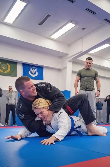 "Don't Forget Who I Am" Black Belt Choked Her During Sparring — The Stranger Made Them Regret It