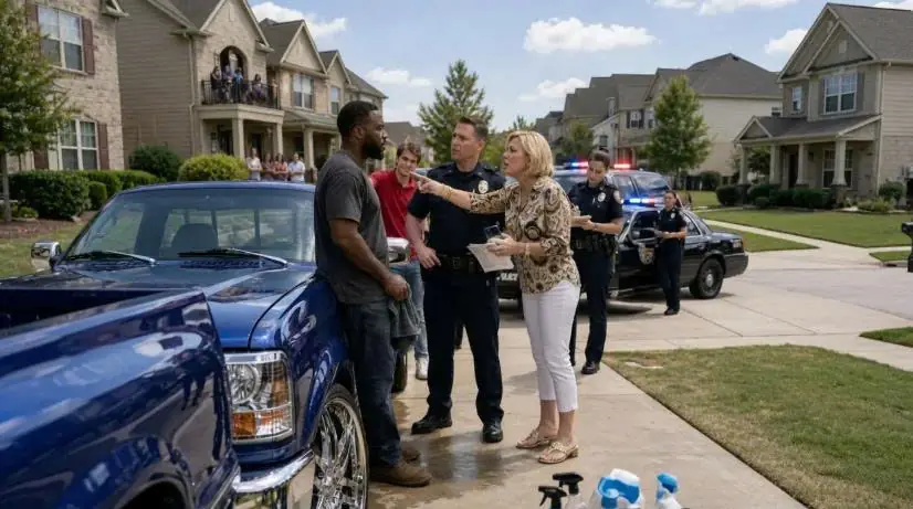 HOA Karen Wanted My Truck for Her Son — Called the Cops, Didn’t Realize I Had the State Attorney!