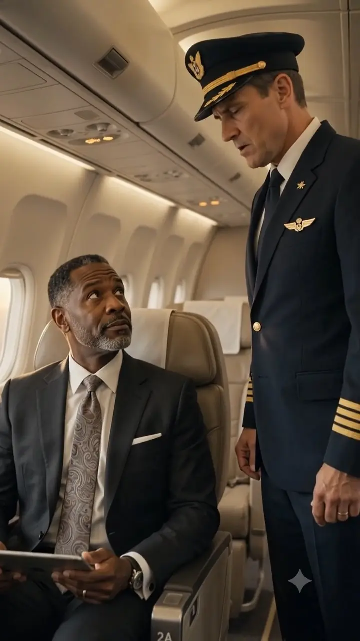 Airline Captain Challenged an Elderly First-Class Passenger—Then He Realized His Mistake