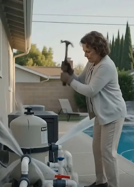 My Neighbor Smashed My Pool Filter and Dumped Sewage Into the Water — Then the Closure Order Arrived Before the Pool Turned Brown