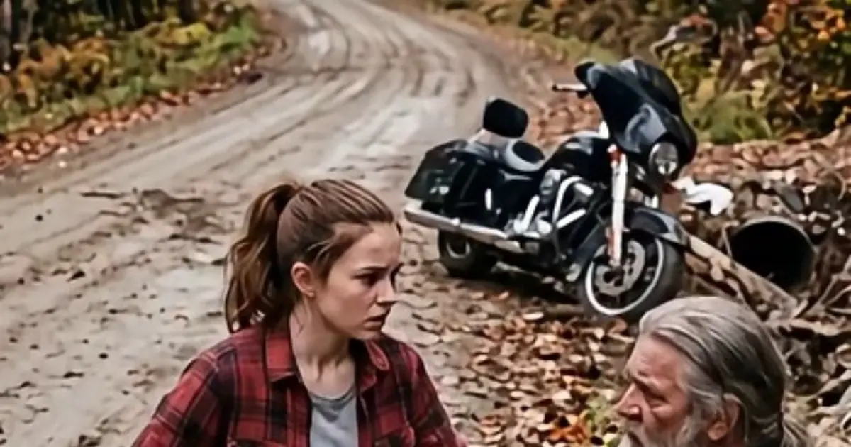A Girl Carried A Wounded Biker Two Miles For Help