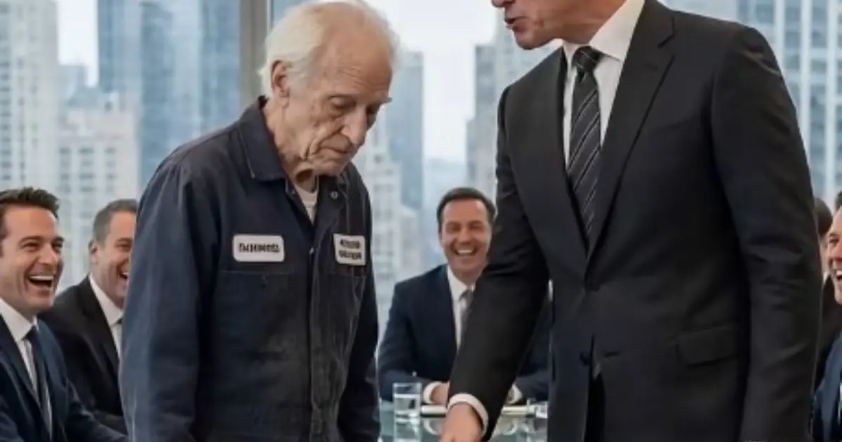 CEO Laughed Black Janitor "Teach Me to Invest!" — His Smile Vanishes When the Man Starts Talking