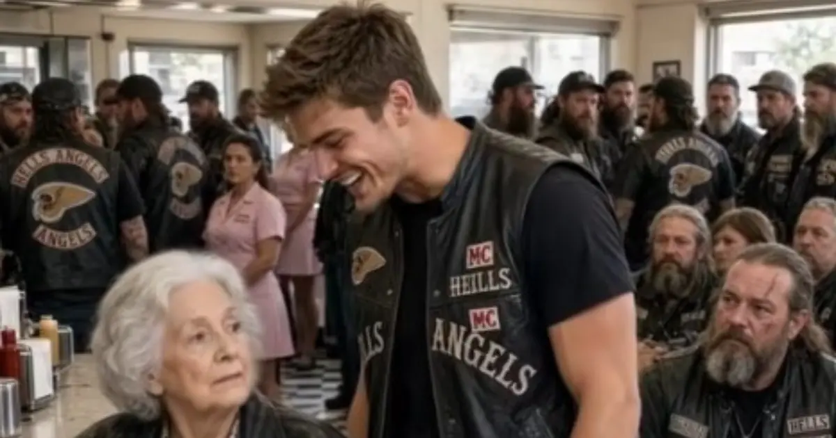 Bikers Laughed at the Old Woman’s Jacket — Then Noticed the Patch That Shut Them Up