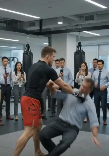 My CEO’s Black Belt Son Forced Me to Spar — Unaware I Once Led an Elite Rescue Team