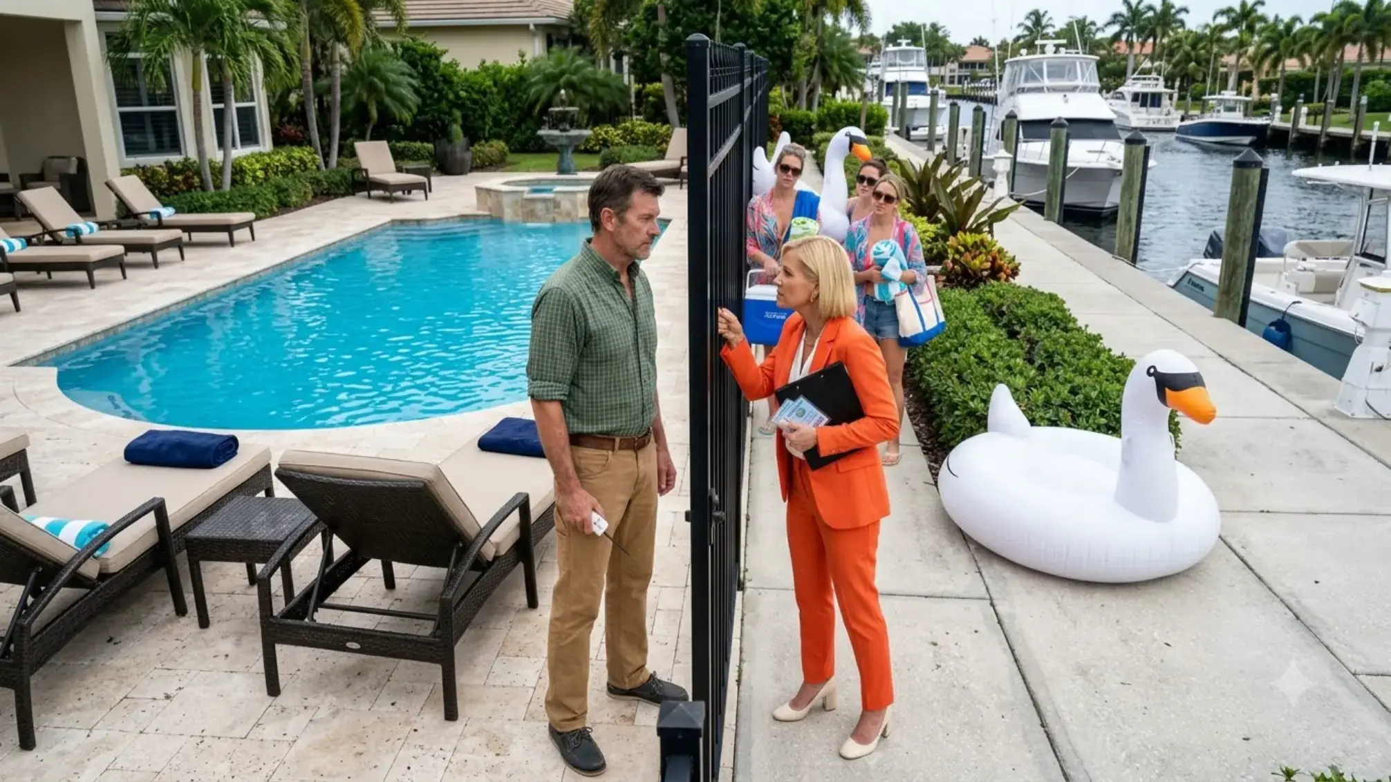 HOA President Sold Access to His Private Pool — Then He Killed Every Code and Let the Police Read the Deed