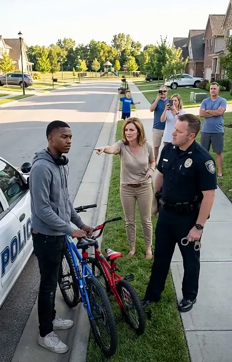 Karen Calls Cops on Black Teen Holding Two Bikes — Unaware He Recovered Stolen One, $1M Lawsuit