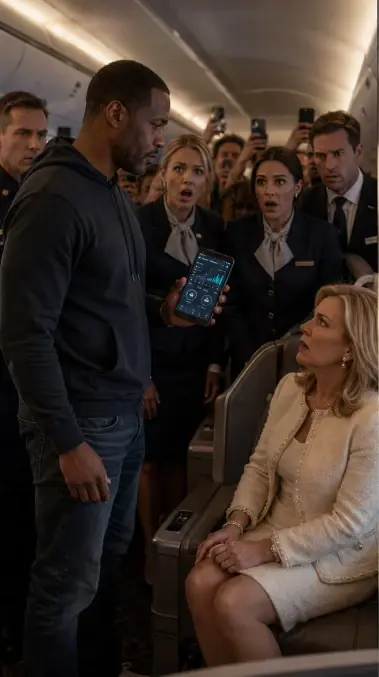 White Woman Snatched Black CEO’s Seat — Then Froze When He Said: “I Own This Airline”.