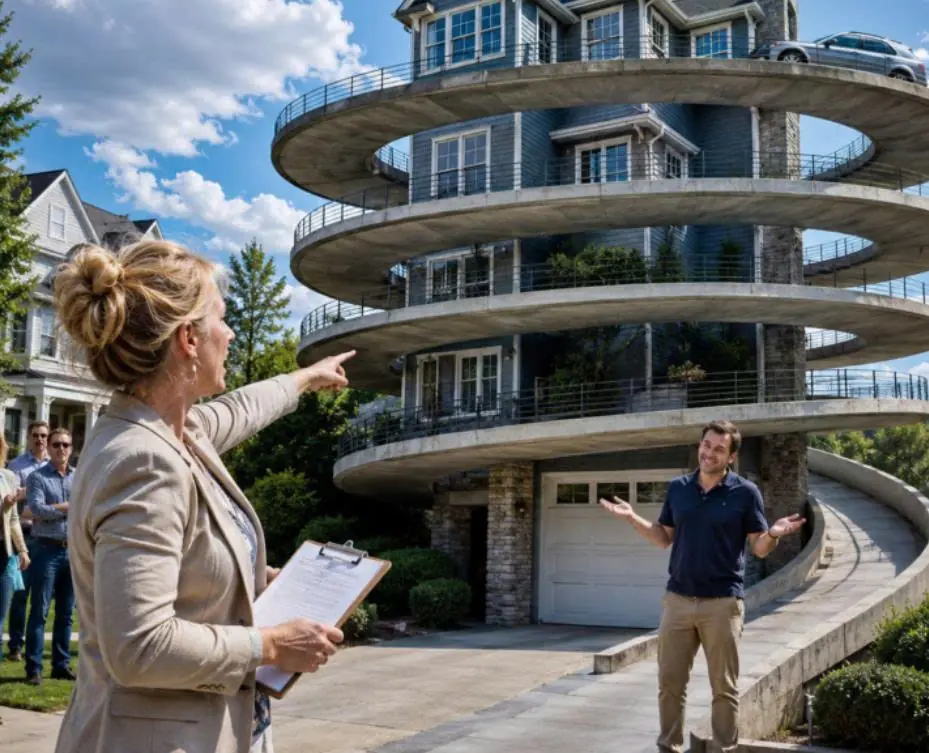 PART2 KAREN ORDERED ME TO SHORTEN MY DRIVEWAY—SO I BUILT A SPIRAL RAMP AROUND MY ENTIRE HOUSE