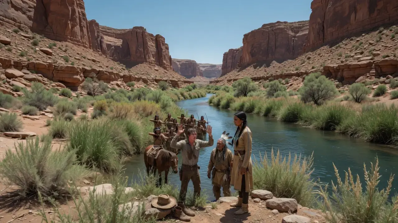 The Cowboy Bathed In The Wrong River — The Apache Chief Said He Must Marry His Daughter