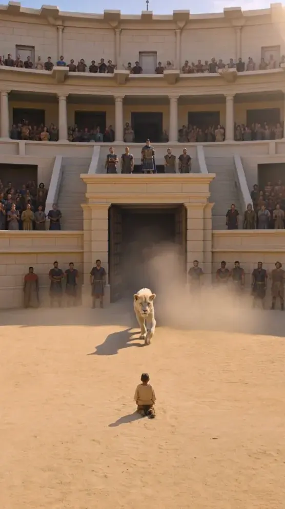 The Boy Who Didn’t Run From the Lion