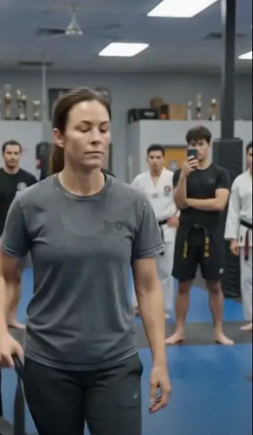 A Young Black Belt Taunted the Quiet Woman — Never Knowing About Her Elite Medical Training