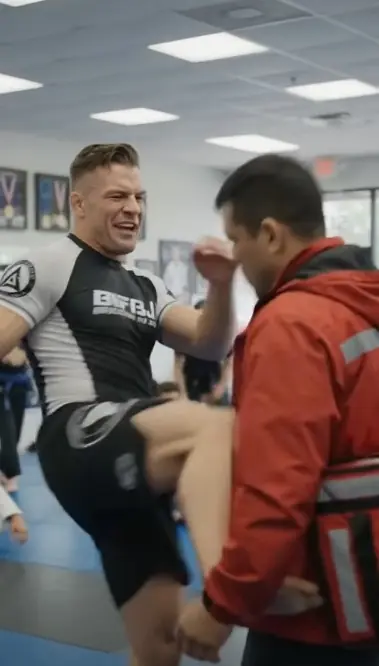A Rich BJJ Prodigy Challenged a Quiet Delivery Guy — Never Knowing He Was an Elite Fighter