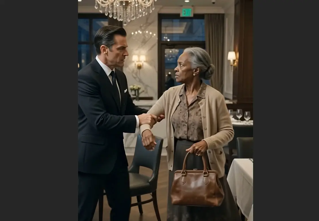 Restaurant Manager Orders Elderly Woman Out—Then She Revealed the Truth