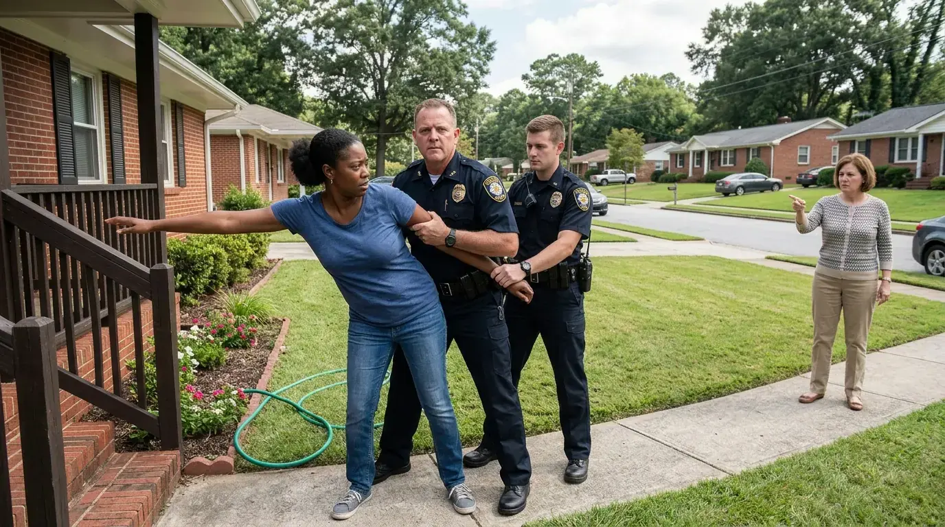 Cops Were Called on a Black Woman at Her Own Home — Then the New Police Chief Took Her Hand