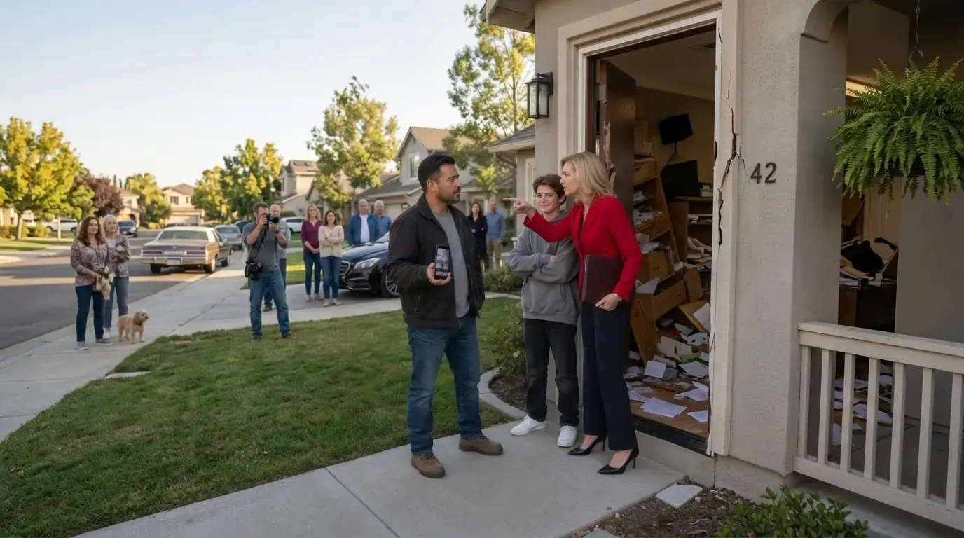 Karen’s Son Broke Into My House — Said, “Mom Runs the HOA, I Can” — Cops Threw Him Behind Bars