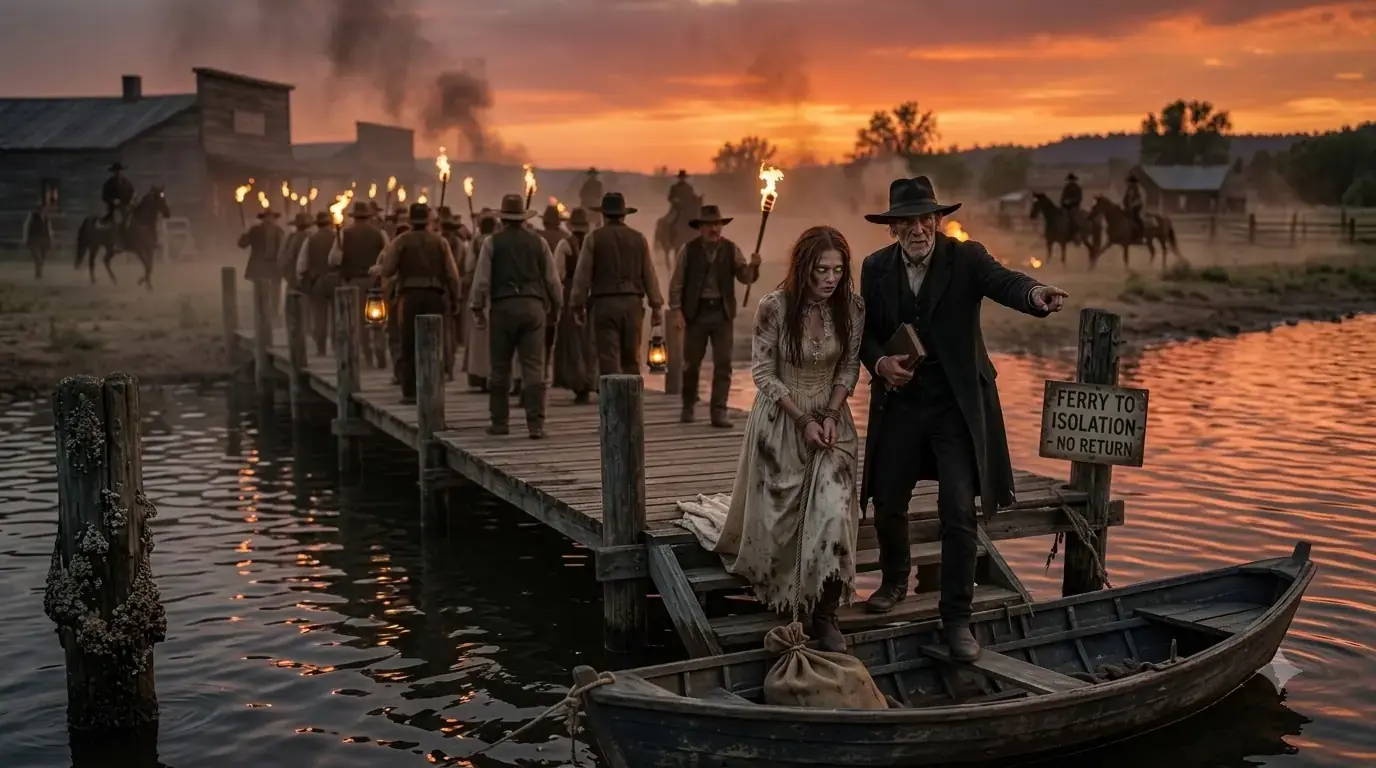 They Called Her a Witch—Until a Cowboy Rode In and Said “She’s My Wife Now”