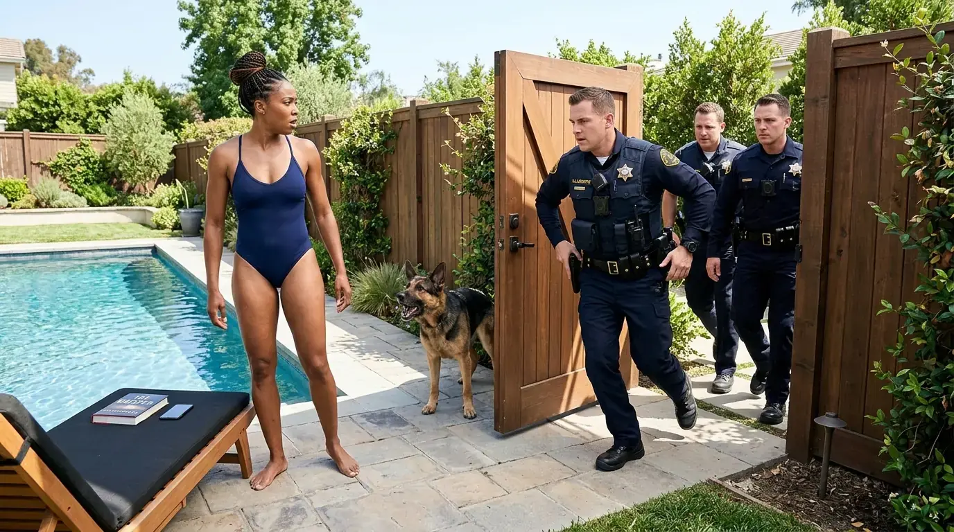 Cops Pull Gun on Black Woman at Her Own Pool — Then Three Men Stepped Out of a Black SUV