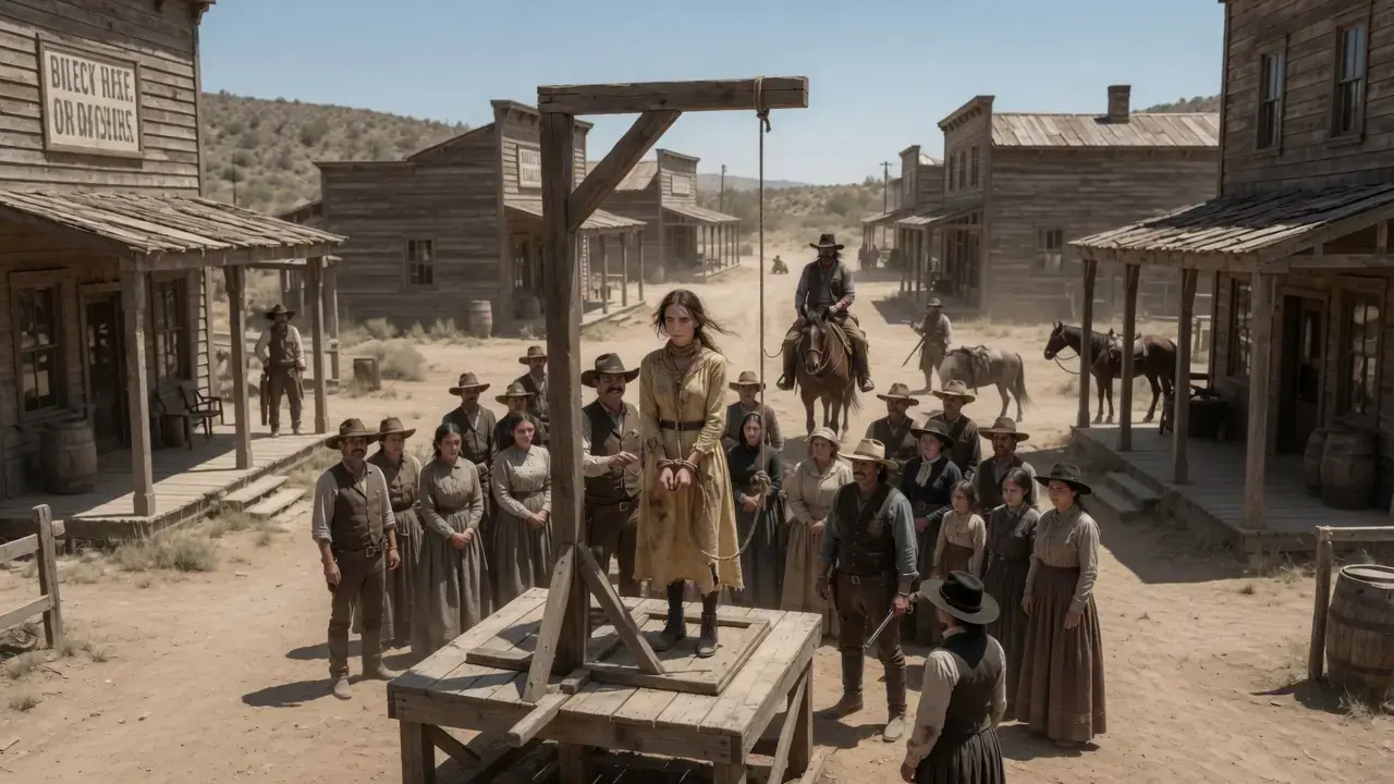 They Sentenced Her For Loving A Native Cowboy — Then He Shot The Rope Before The Gallows Fell