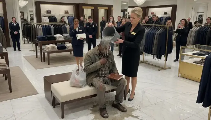 Saleswoman Dumped Mop Water on Shabby Black Man — Turns Out He Was the Undercover CEO of the Stor
