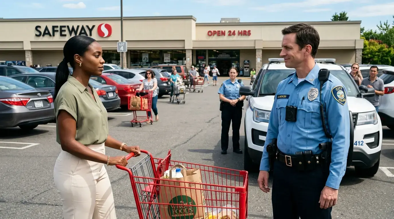 Police Thought They Found an Easy Arrest at the Store — Then They Opened the Badge Wallet in Her Bag