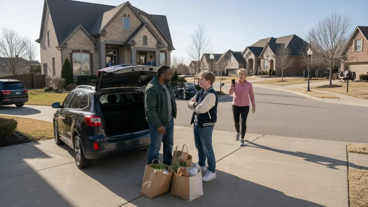 HOA Karen Called Cops After Her Son Demanded My Groceries — Didn’t Know I’m the Police Chief