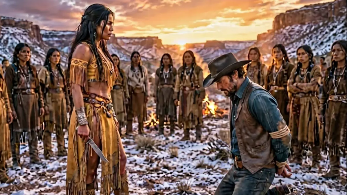 THE LOST COWBOY CROSSED INTO APACHE TERRITORY — THEN THE WOMEN FOUND HIS SECRET