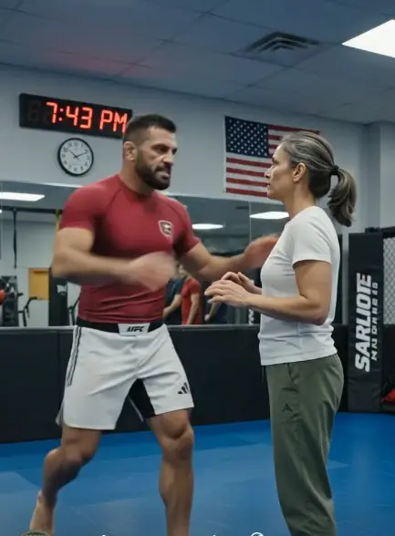 "Ten Seconds to Impress Me," the Champion Mocked the 48-Year-Old Mom — Seven Seconds Later, the Gym Went Silent