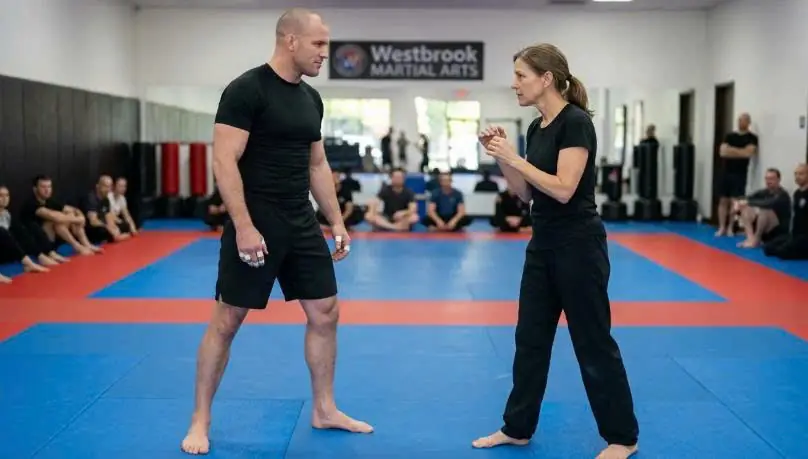 The Dojo’s Toughest Fighter Challenged Her “for Fun” — Then He Was the One Tapping Out