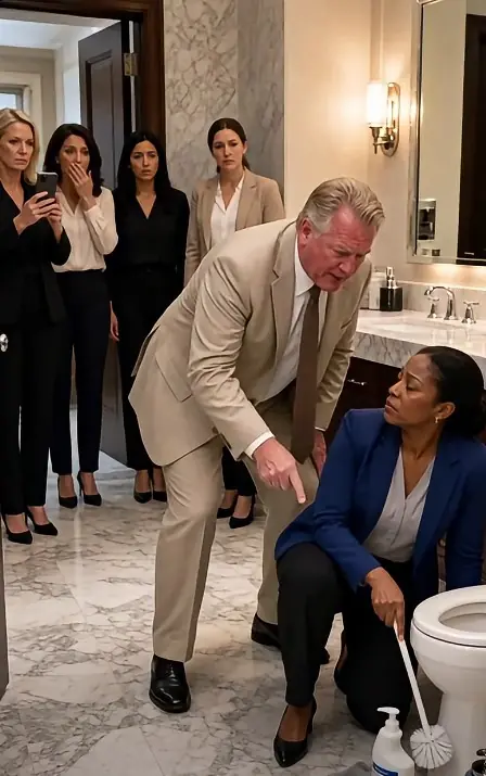 Black CEO Mistaken for Janitor — Told to Clean the Toilet, Then She Fires Everyone