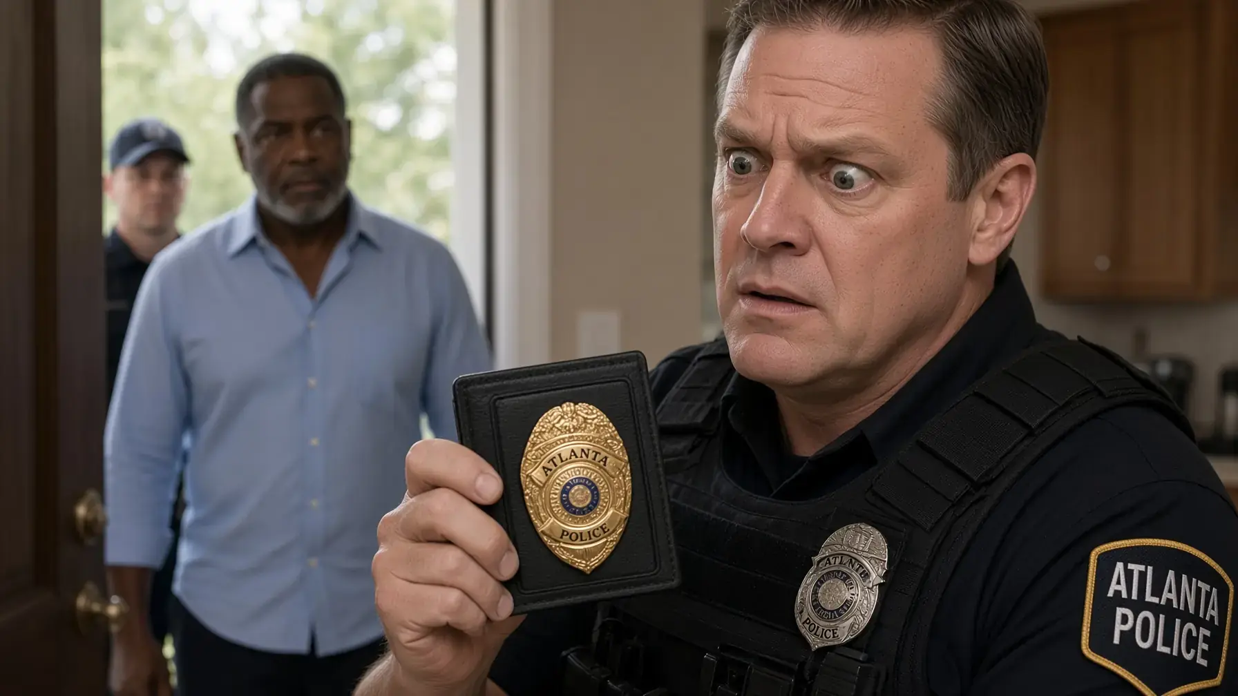 Cops Stormed a Home With No Warrant — Panic Set In When They Saw His Badge on the Counter