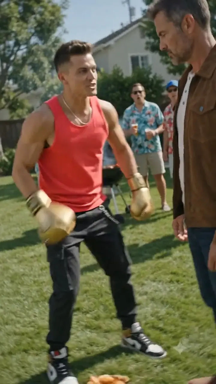 My Rich Neighbor's Black Belt Son Mocked Me and Demanded a Fight — Then Everything Changed