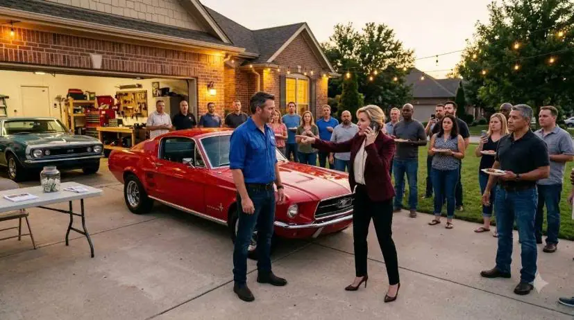 HOA Karen Called 911 to Shut Down My Garage Party — Didn’t Know He Was My Guest