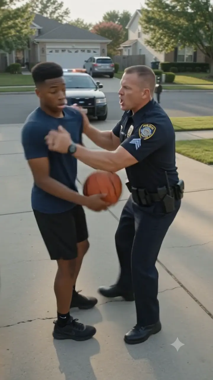 The residential complex management called the police because of her teenage Black son—then two men stepped out of her home.