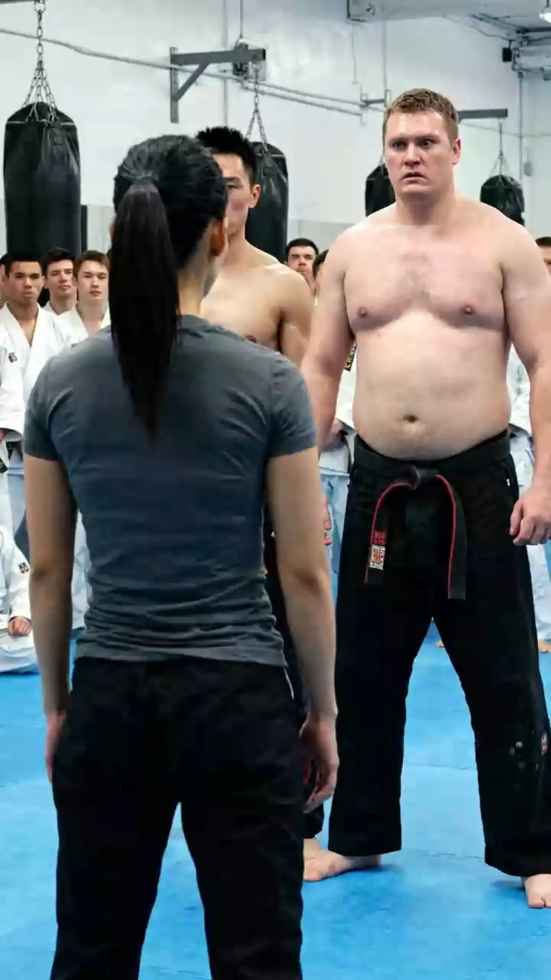 The Dojo’s Best Fighters Smirked and Said, “Pick One” — She Said, “Why Not All Three?”
