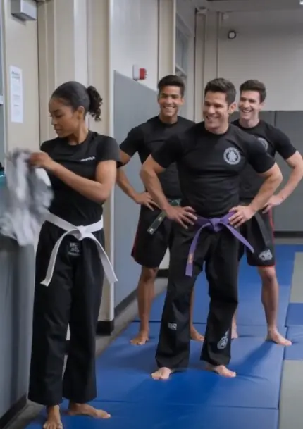 Three Fighters Mocked the New Girl in Jiu-Jitsu Class — Then the Coach Saw Her Stance
