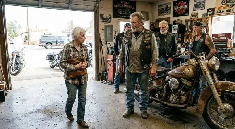 She Bought a $35 Rusty Harley to Escape Her Son — Then She Found a Rusted 1963 Panhead
